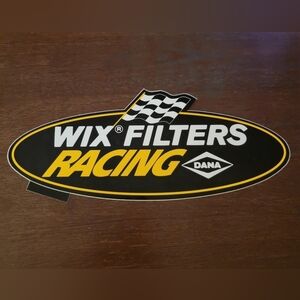 Vintage Wix Filters Racing Decal